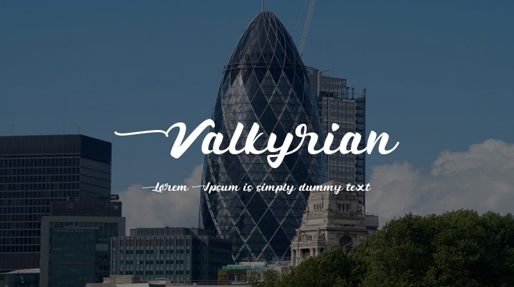 Valkyrian Font