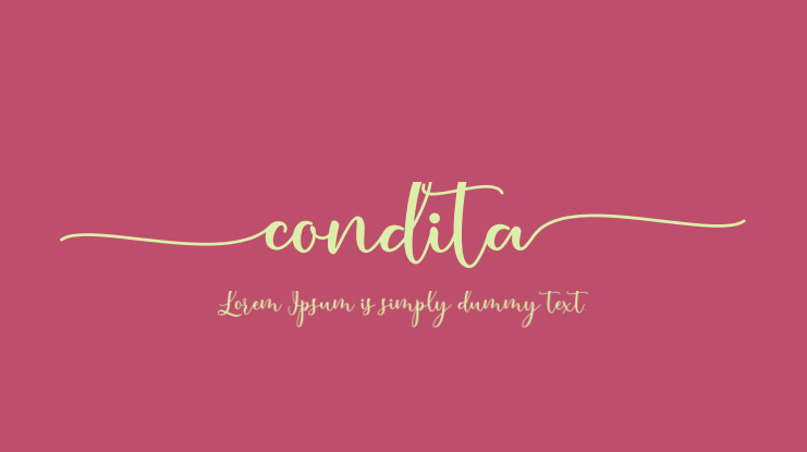 condita Font