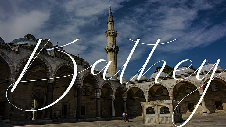 Bathey Font