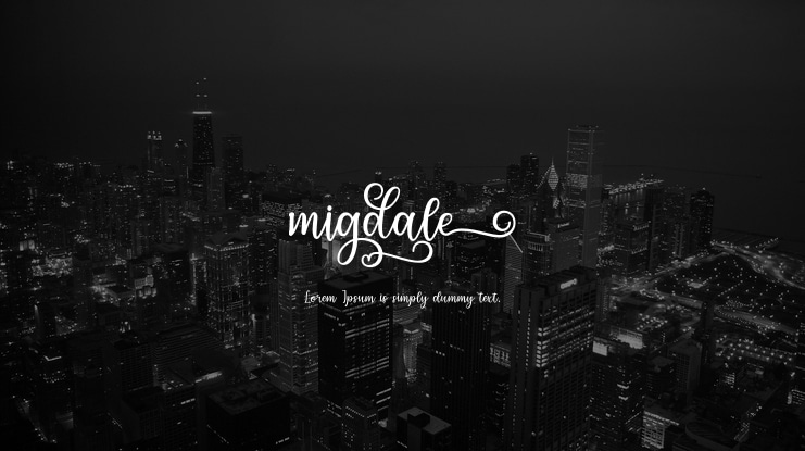 migdale Font