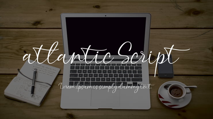 atlantic Script Font