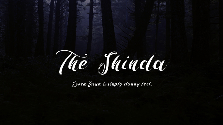 The Shinda Font