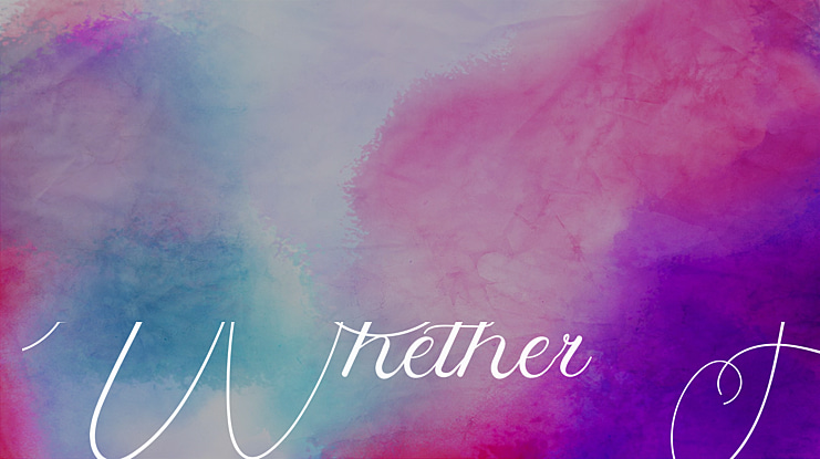 Whether Fark Demo Font