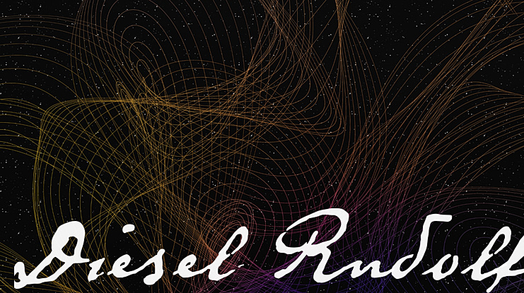 Diesel Rudolf Font