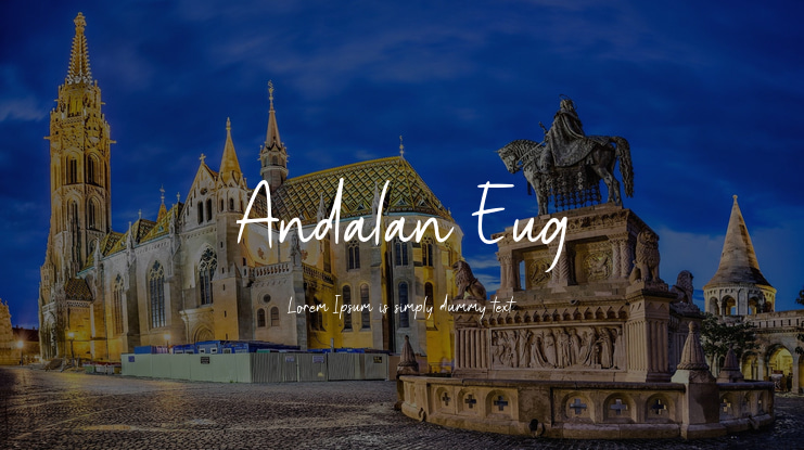Andalan Eug Font