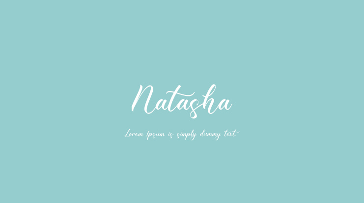 Natasha Font