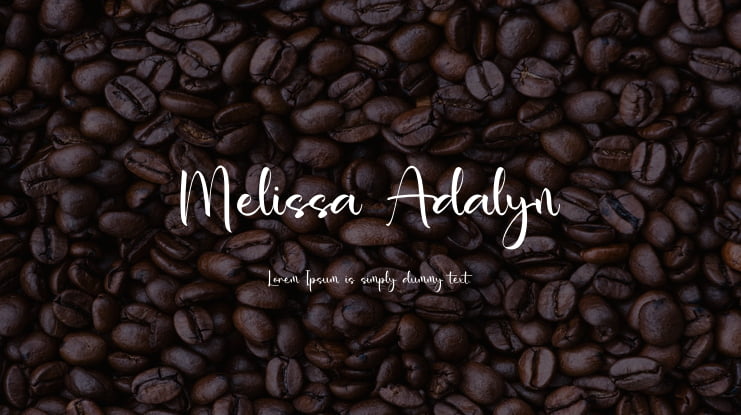 Melissa Adalyn Font