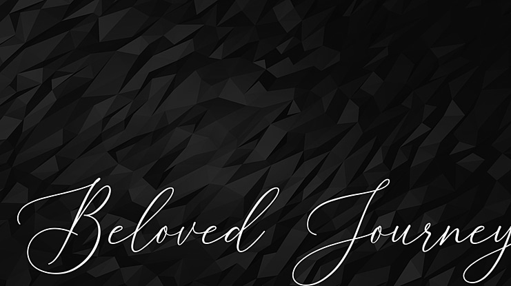 Beloved Journey Font