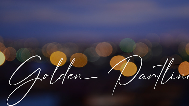 Golden Partline Font