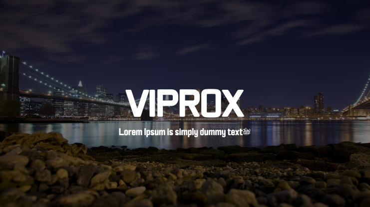 VIPROX Font Family