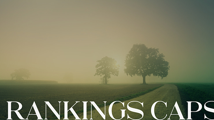 Rankings Caps Font