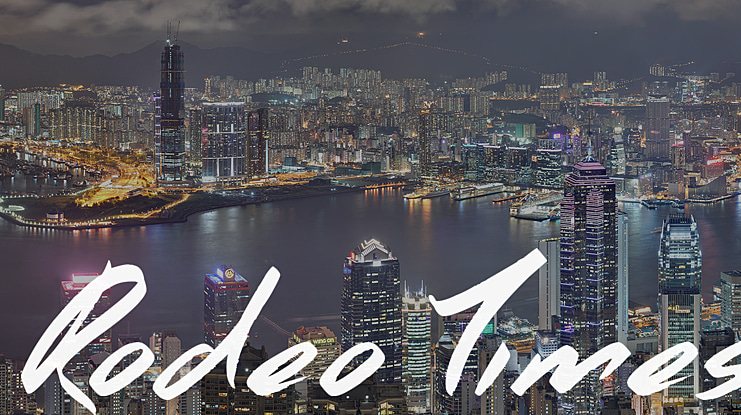 Rodeo Times Font