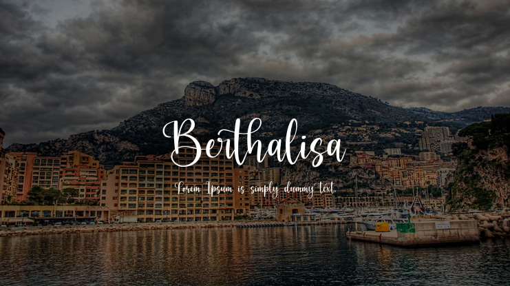Berthalisa Font