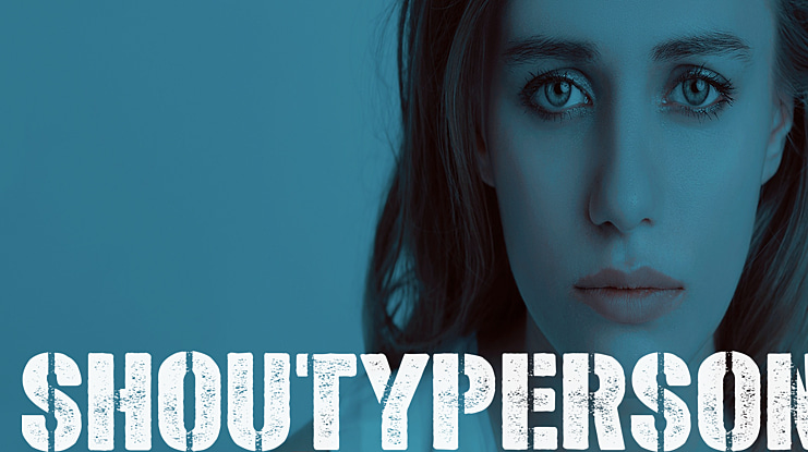 Shoutyperson Font