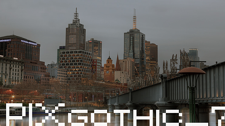 PIXgothic_7 Font
