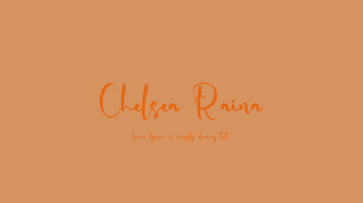 Chelsea Raina Font