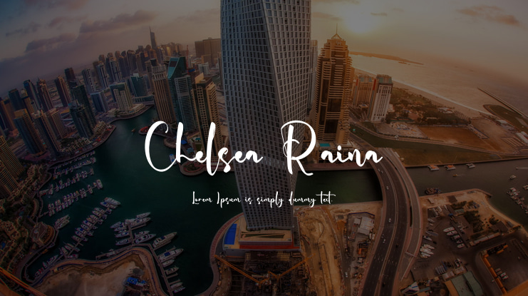 Chelsea Raina Font