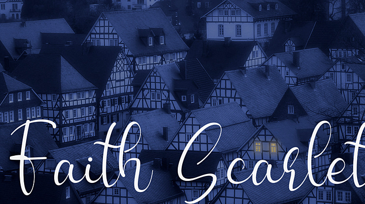 Faith Scarlet Font