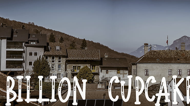 Billion Cupcake Font