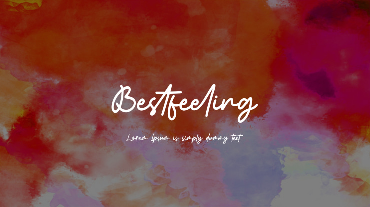 Bestfeeling Font