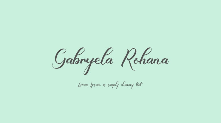Gabryela Rohana Font