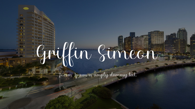 Griffin Simeon Font