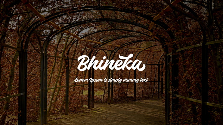 Bhineka Font