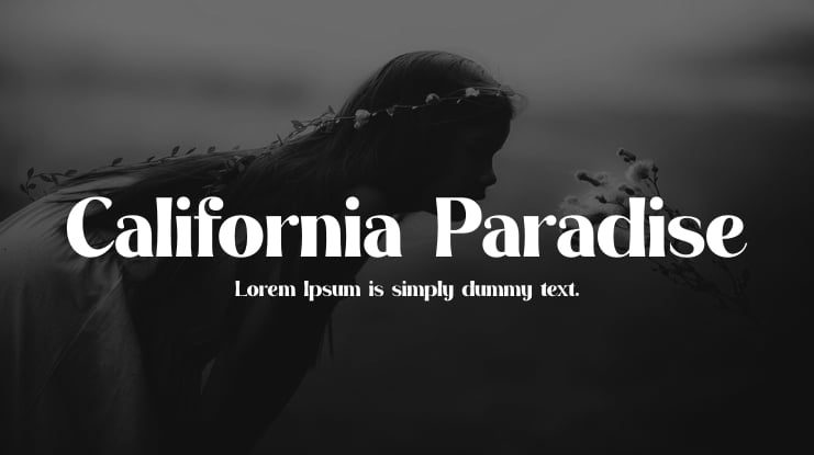California Paradise Font