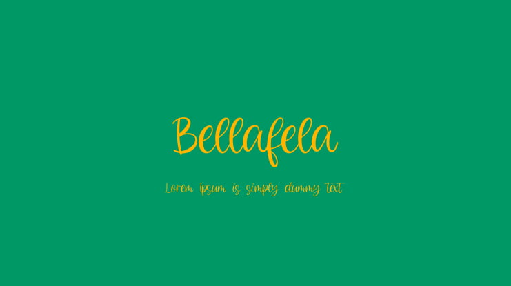 Bellafela Font