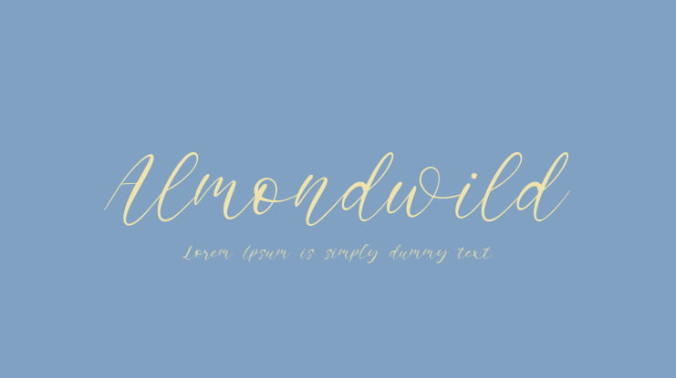 Almondwild Font