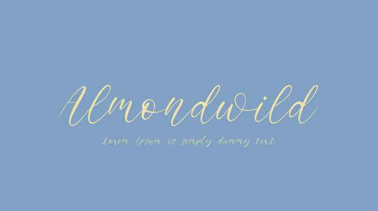Almondwild Font