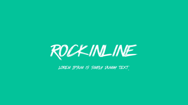 Rockinline Font