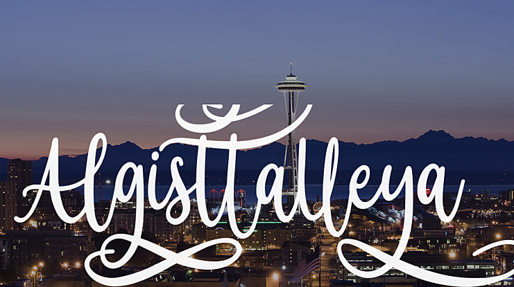 Algisttalleya Font