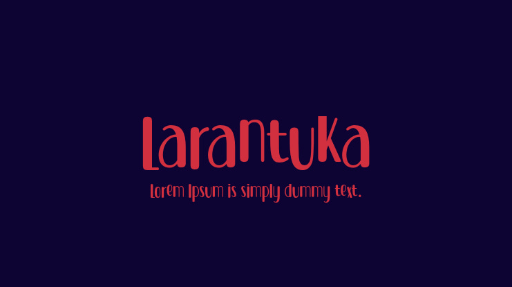 Larantuka Font