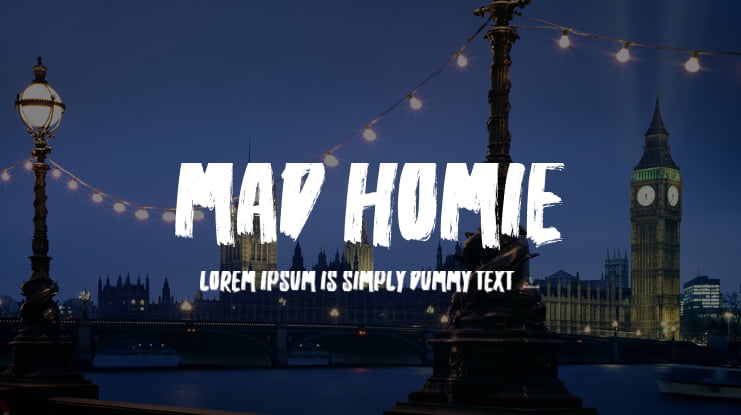 Mad Homie Font