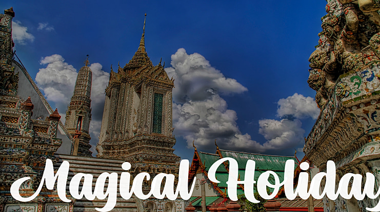 Magical Holiday Font