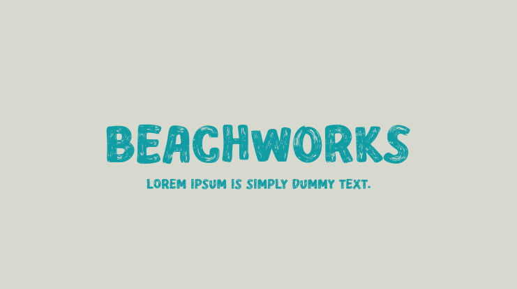 BEACHWORKS Font