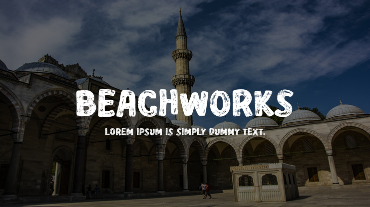 BEACHWORKS Font