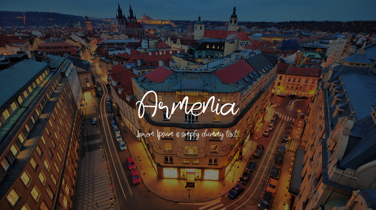 Armenia Font
