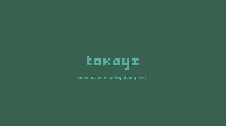 Tokayz Font