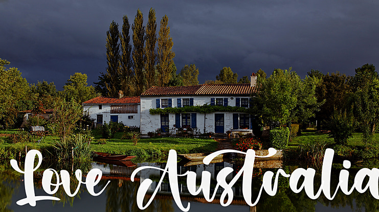 Love Australia Font
