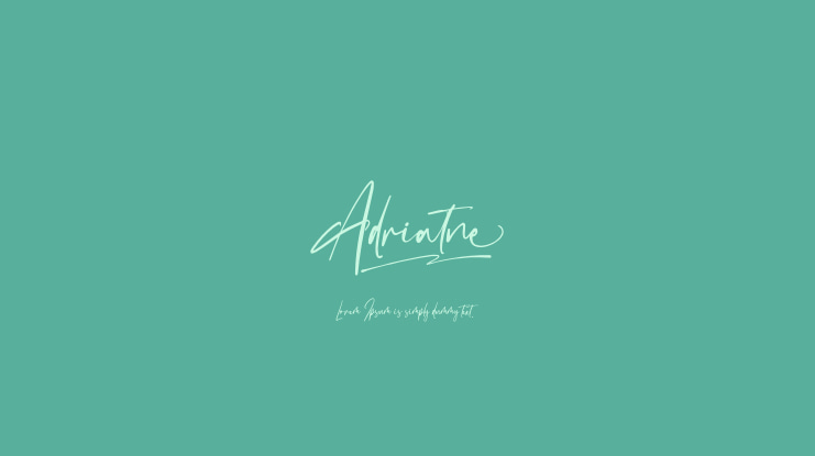 Adriatne Font