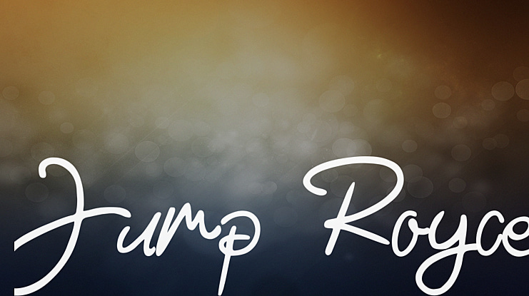Jump Royce Font