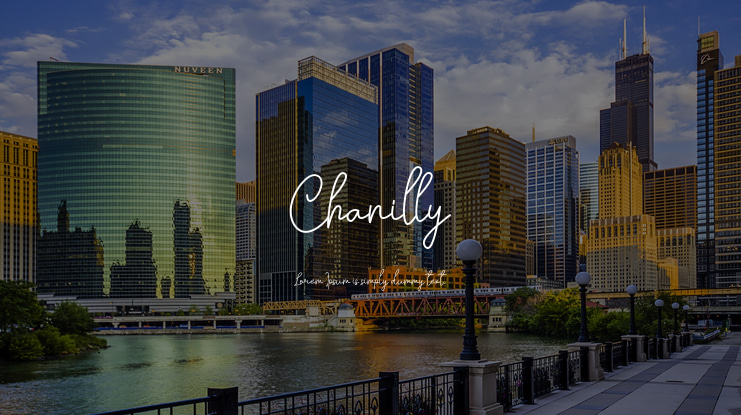 Chanilly Font