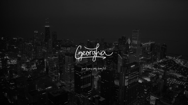 Georghia Font