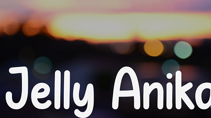 Jelly Anika Font