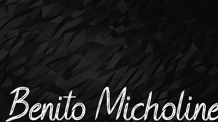 Benito Micholine Font