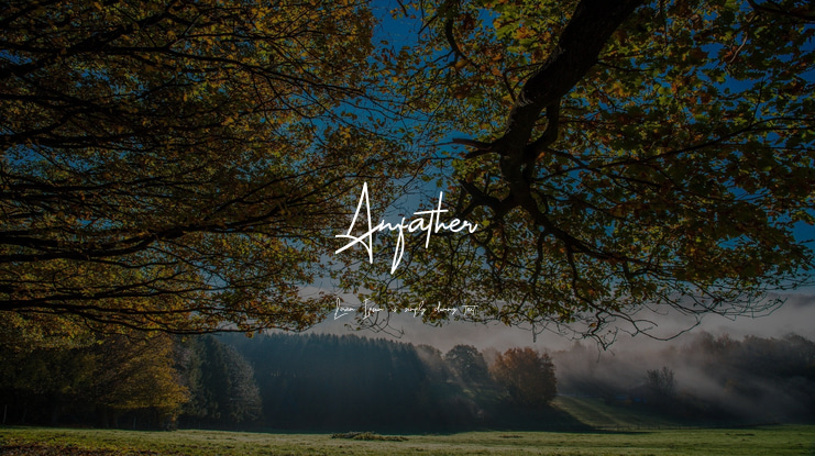 Anfather Font