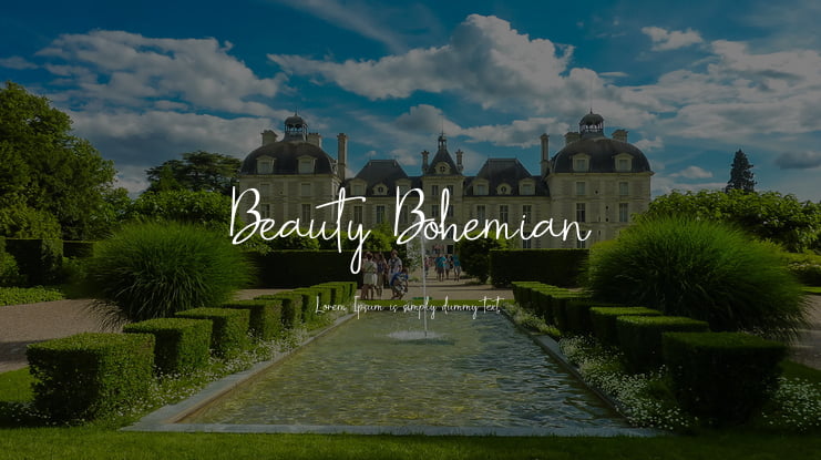 Beauty Bohemian Font