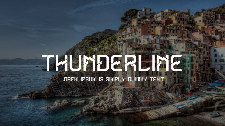 Thunderline Font